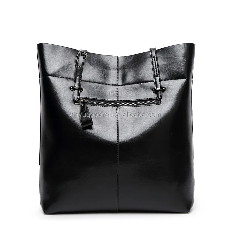 New Arrival Generous Brand Design Genuine Leather Tote Bag For Women