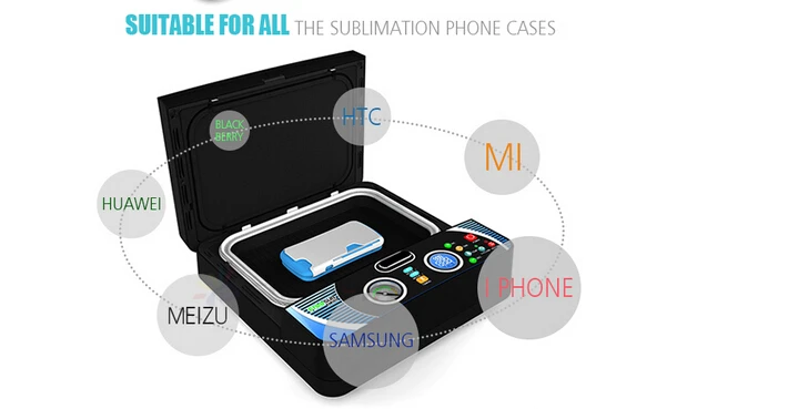 2016ミニ3d昇華真空機st 2030用電話ケース印刷仕入れ・メーカー・工場