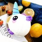 2018 new design Plush kawaii slow rising squeeze unicorn animals toys stuffed filling with PU stress ball .