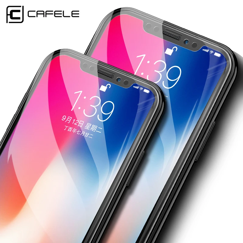cafele 5d tempered glass screen protector soft edge full cover ultra-thin and clear protective film for iphone x, Black;white
cafele 5d tempered glass screen protector soft edge full cover ultra-thin and clear protective film for iphone x, Black;white