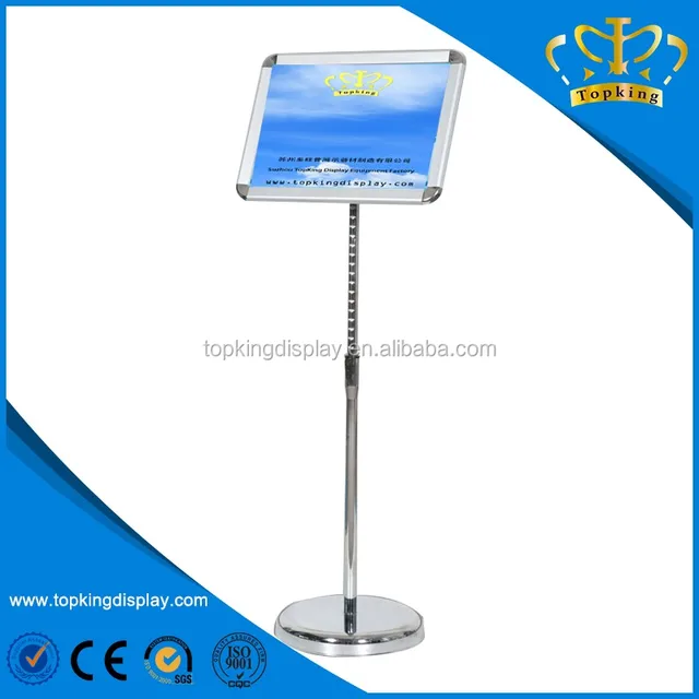 advertisement poster stand