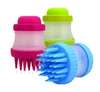 Pet Bath Brush for Massaging The Pet Easy to Assemble and Disassemble Pet Massage Brush