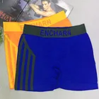 92% polyester 8% spandex underwear men long seamless underwear men boxers