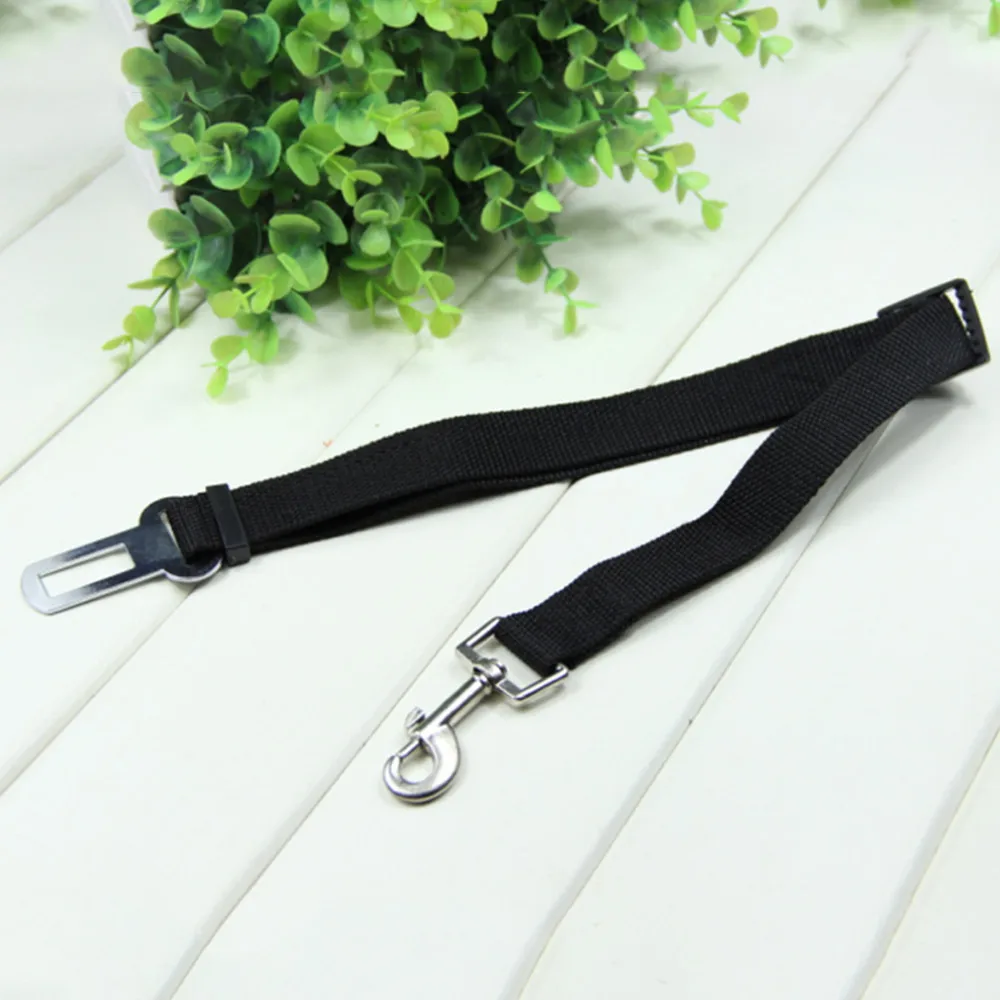 Adjustable Practical Dog Pet Car Safety Leash Seat Belt Harness Restraint Collar Leads Travel Clip Hot Selling
