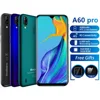 2019 newly A60 Pro Smartphone MTK6761 Quad Core Android 9.0 4080mAh Cellphone 3GB+16GB Waterdrop Screen Face ID 4G Mobile Phone