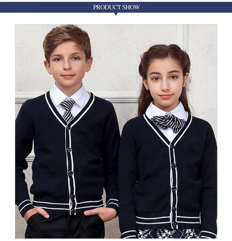 Wholesale School Black Cardigan Unisex Stylish School wholesale school black cardigan unisex stylish school