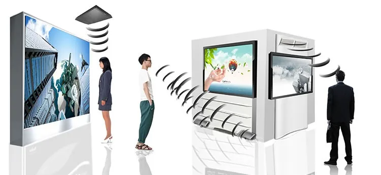 B1 Wall Mounting Split Audio Spotlight Directional Panel Speaker System - ANKUX.COM
