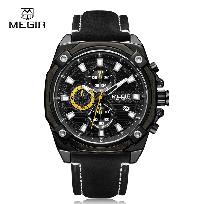 MEGIR Military Sport Watch Men Top Brand 2054 Creative Chronograph Relogio Masculino Luxury Leather Army Quartz Watches Clock
MEGIR Military Sport Watch Men Top Brand 2054 Creative Chronograph Relogio Masculino Luxury Leather Army Quartz Watches Clock