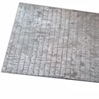A36 mild steel with abrasion resistant chromium carbide overlay wear plate