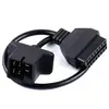 OBD/OBD2 Connector For Chrysler 6 Pin OBD to OBD2 Check Engine Adapter Cable Code Reader