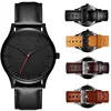 7 Colors Top Brand Simple Classic Quartz Men Ladies Leather Wristband Watch
