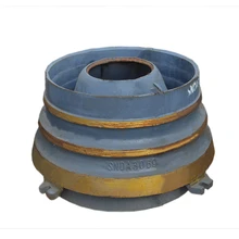 High Manganese Steel cone crusher parts Bowl liner for sale