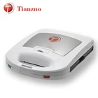 S118S Ningbo Tianzuo household appliances 3 in 1 breakfast grill maker slice toaster snack sandwich maker