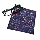 Heat Transfer Printed Microfiber Optical Glasses Wiping Cleaning Cloth