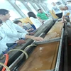 Recycling plastic+wood/rice husk/straw plastic lumber machine WPC machinery