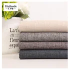 Wholesale woven polyester curtain fabric linen upholstery fabric sofa fabric