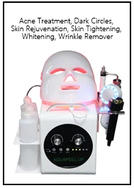 Cool  &  Warm Electric Facial Massager  Hot Cold Face Beauty Device