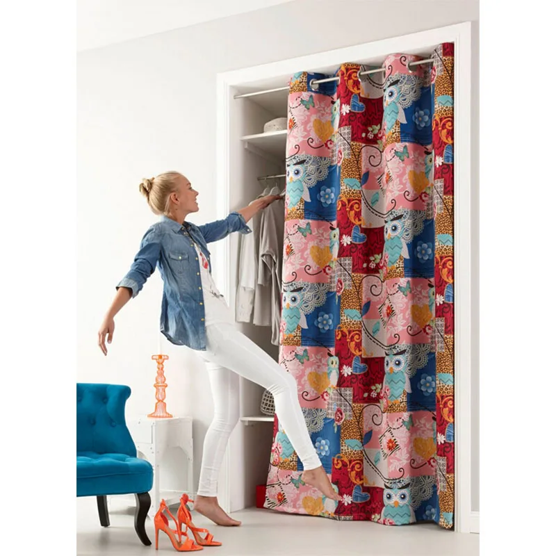 i@home New Design Full Light Shading Blackout Curtain For Living Room