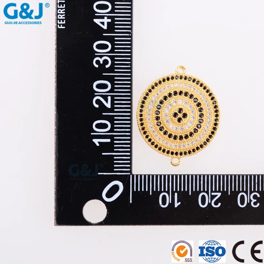 guojie brand wholesale Necklaces with cubic zircon gem stone woman Pendants Jewelry