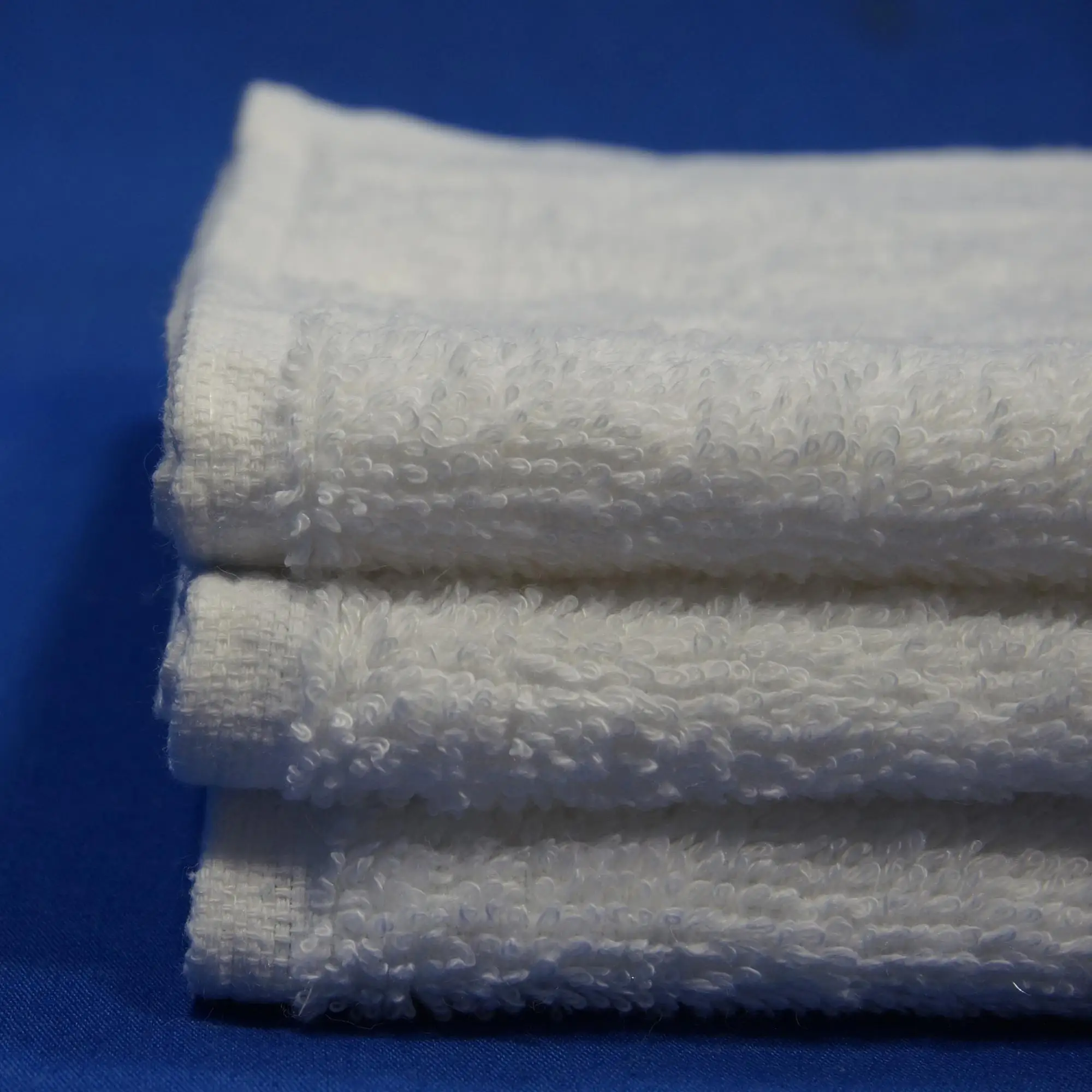 white cotton roller towel fabric