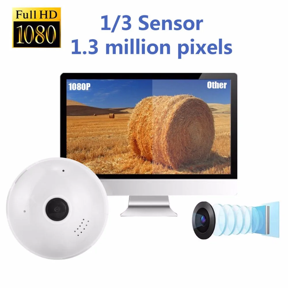 wifi bulb camera 1080p