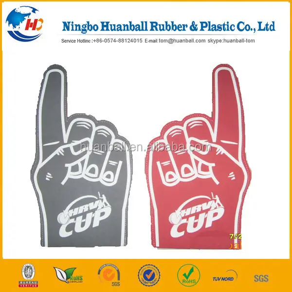 custom  cheering eva  foam finger