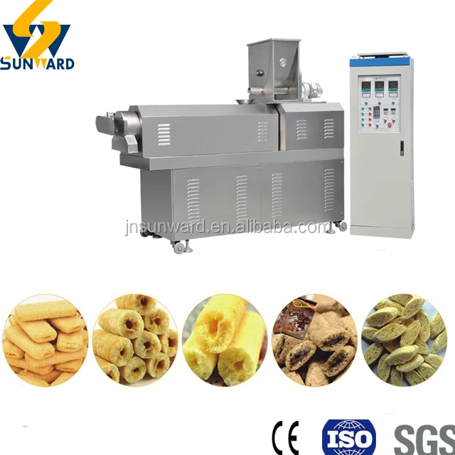 china ce certification flour snack machine small scale food