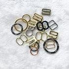 Lingerie Accessories Metal Bra Slider Adjuster and rings