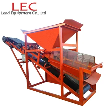 Reasonable design of sand screening with conveyor used in bridge engineering