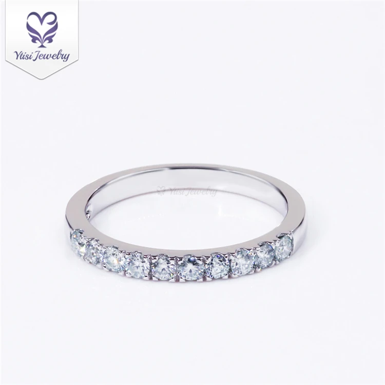 Ytisi jewelry wholesale 925 silver white gold plated moissanite simple rings for women
Ytisi jewelry wholesale 925 silver white gold plated moissanite simple rings for women