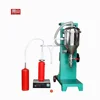 Fire extinguisher refilling machine
