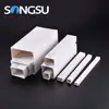 Competitive price pvc cable wire trunking line/pvc cable trunking wiring casings with