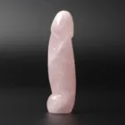 Wholesale 1:1 male genital To purify the soul hand-carved natural rose crystal
