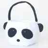 Panda Design Felt Gift Bag, reusable silicone food felt storage bag