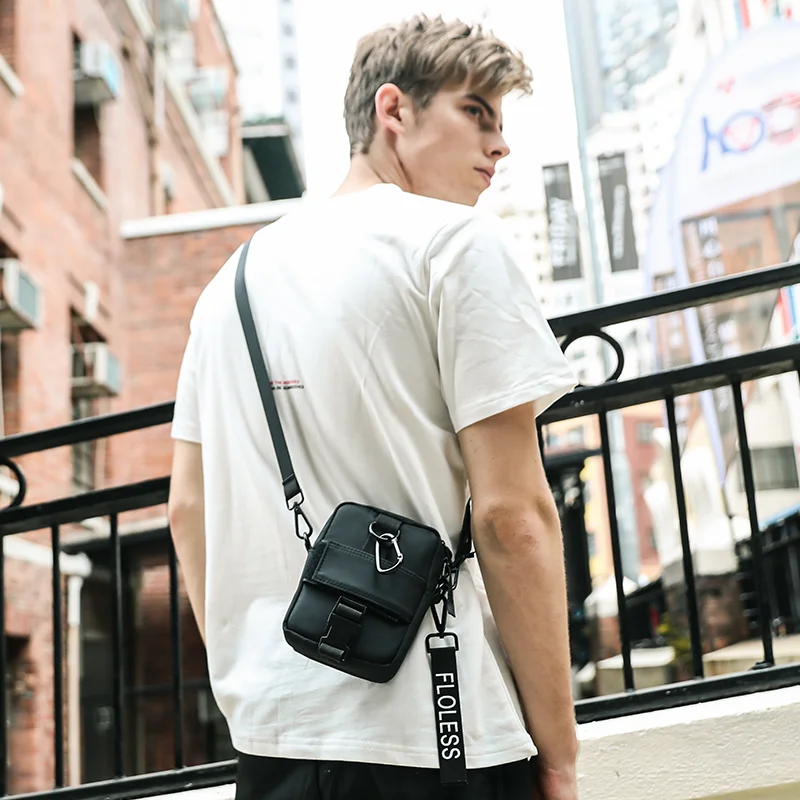 Custom LOGO OEM Waterproof Small Messenger bag Sports Cross Body Shoulder Bag Pocket Mini sling Bag Men, Black
Custom LOGO OEM Waterproof Small Messenger bag Sports Cross Body Shoulder Bag Pocket Mini sling Bag Men, Black