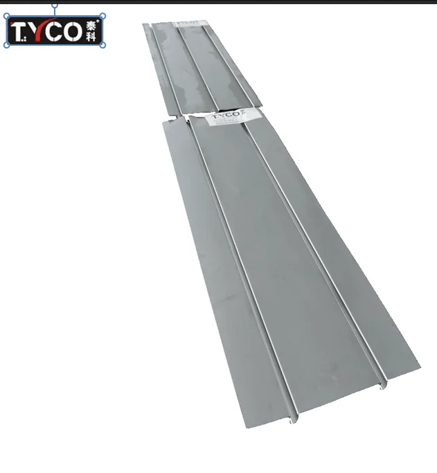 125-4' Aluminum Radiant Floor Heat Transfer Plates for 1/2" Pex Tubing 