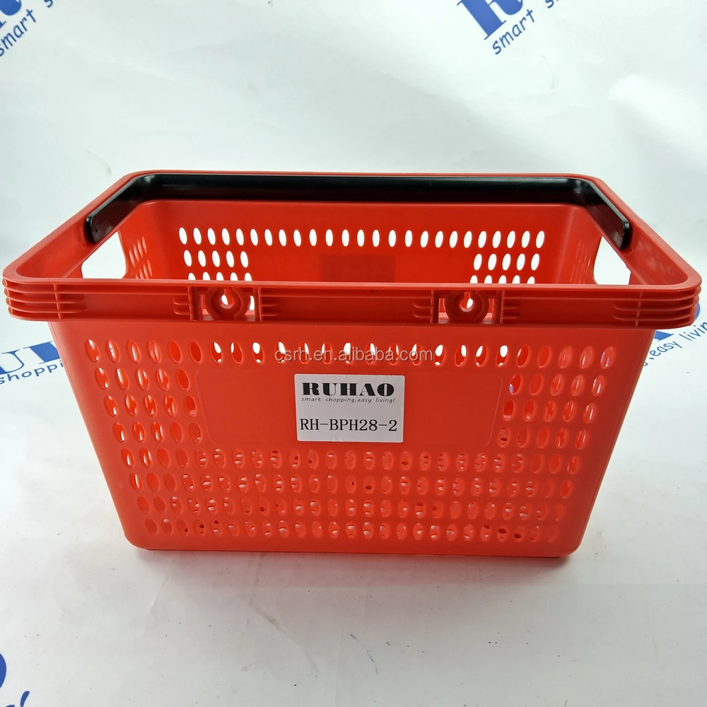 single handle carry shopping basket wholesale shopping baskets
