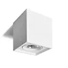 12v indoor gypsum plaster cube surface ceiling mounted AR111 LED light for room