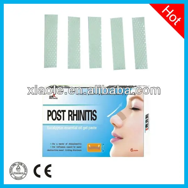 square cold type nose strip for congestion