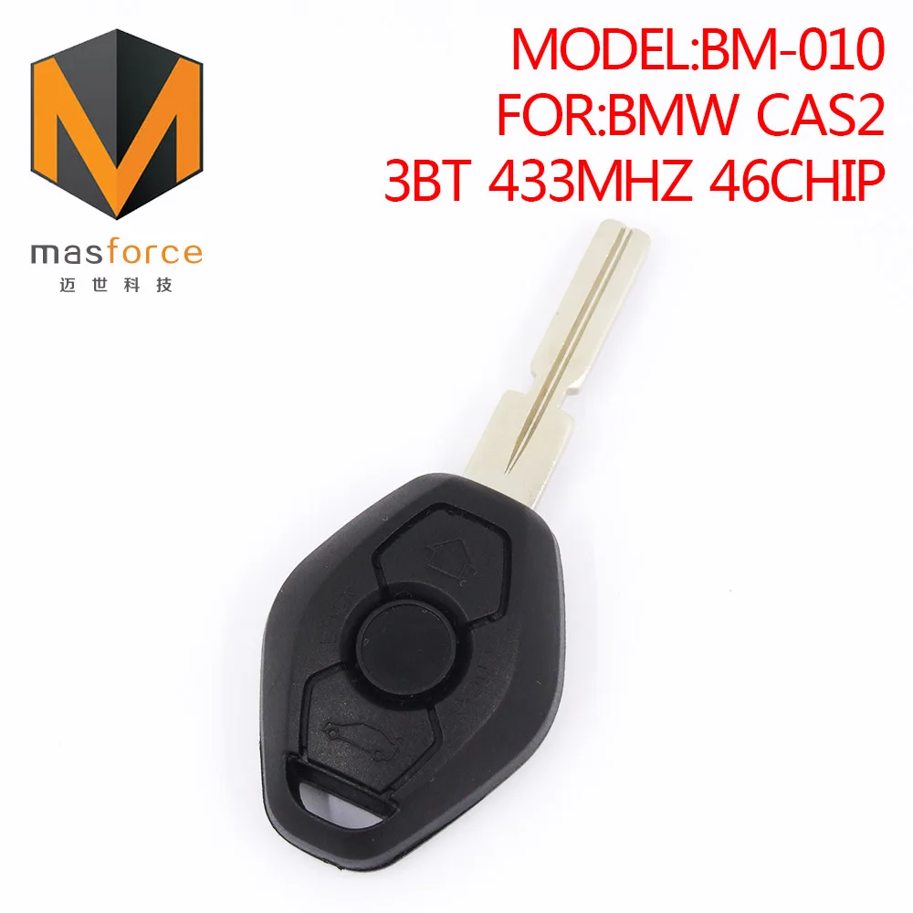 remote control auto smart card car key for bmw cas2 3button 433