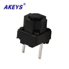 TS-E009 6*6*7.3 Mini push button switch middle 2 pin DIP type tact switch for mouse