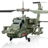 Genuine New Boeing AH-64 Helicopter Gunships Simulation Remote Control Apache Mini 3CH RC Helicopter Syma S109G for GIFT