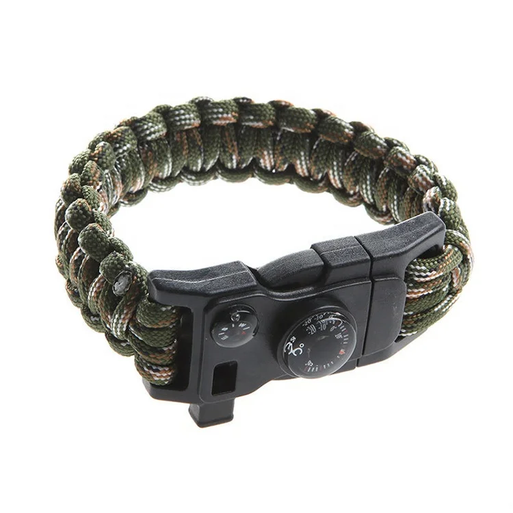 13 in 1 Emergency Tactical Thermometer Multitool Multifunctional Parachute Cord Bracelet, Customized bracelet
13 in 1 Emergency Tactical Thermometer Multitool Multifunctional Parachute Cord Bracelet, Customized bracelet