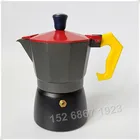 New Design Espresso Aluminum Coffee Makers 9cup Stovetop Manufacture Commercial Moka Pot