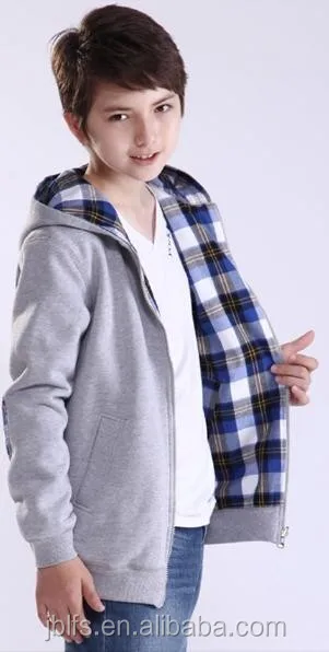 OEM boy's clothes with two-side Pure cotton thickening children's coat