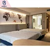 DG Luxury design hotel motel project furniture boutique 5 star hotel bedroom wardrobe furniture set