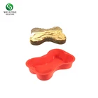Dog Bone Microwave Oven Silicon Cake Pan Microwave Safe Cake Baking Pan