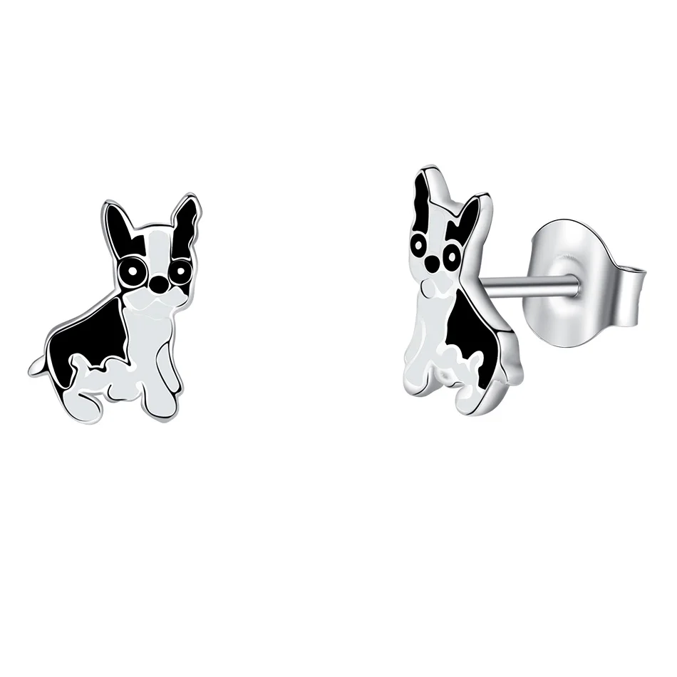 Hot Sale 100% 925 Sterling Silver Earrings Animal Cute Dog Shape Earrings fit Women&Children Lovely Jewelry Gift
Hot Sale 100% 925 Sterling Silver Earrings Animal Cute Dog Shape Earrings fit Women&Children Lovely Jewelry Gift