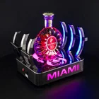 LED Metal Bottle Display Bottle Glorifier Display for Bar
