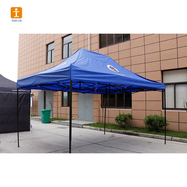 Custom printed canopy tent advertising
